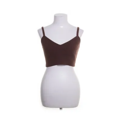 Crop top (Marron) de Reformation Coton biologique