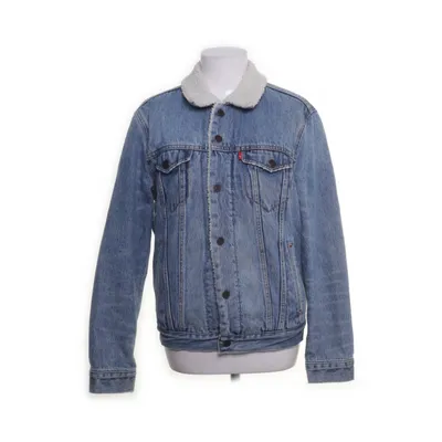 Fodrad jeansjacka (Blå, Vit) från Levi Strauss & Co Bomull, Polyamid, Polyester