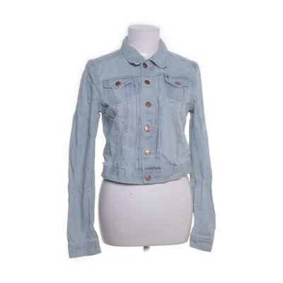 Denimjakke (Blå) fra Jacket Bomuld