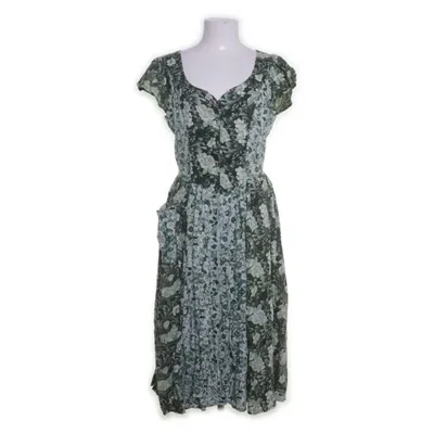 Kleid (Grün, Mehrfarbig) von J Riu Baumwolle, Viskose