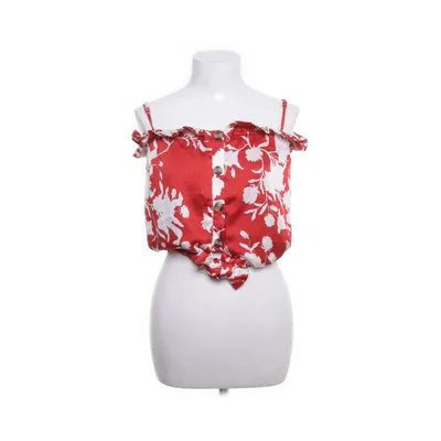 Crop top (Red, Multicolored) from Johanna Ortiz x H&M Polyester
