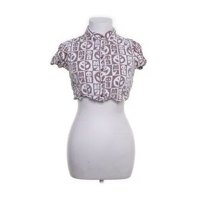 Crop top (Wit, Bruin) van Don´t call me Jennyfer Viscose