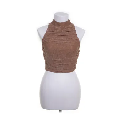 Crop top (Brown) from Fashion Nova Polyester