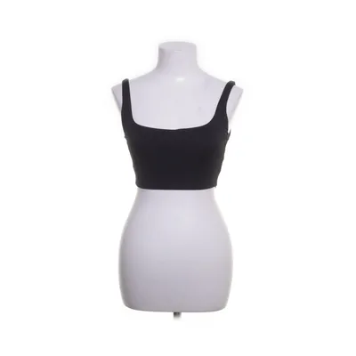 Tank Top (Black) from Bershka Polyester, Elastane