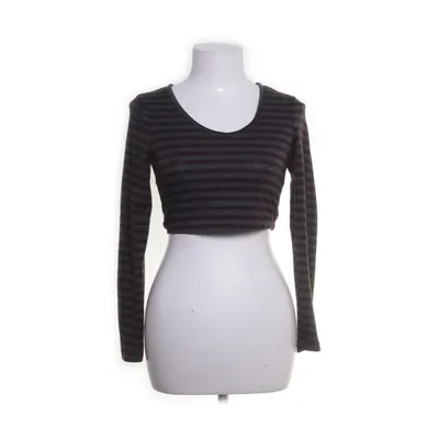 Crop top (Grå, Lila) från Romwe Elastan, Polyester