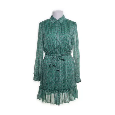 Dress (Green, Multicolored) from Azaka Polyester