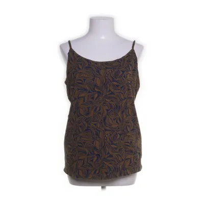 Top (Brown, Blue) from Pure by Ulla Popken Organic cotton, Elastane