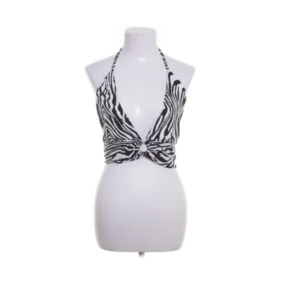 Haltertop (Wit, Zwart) van Shein Polyester
