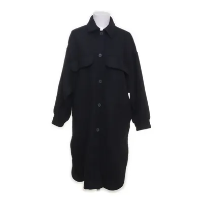 Coat (Black) from Zara Nylon, Wool, Polyester, Acrylic