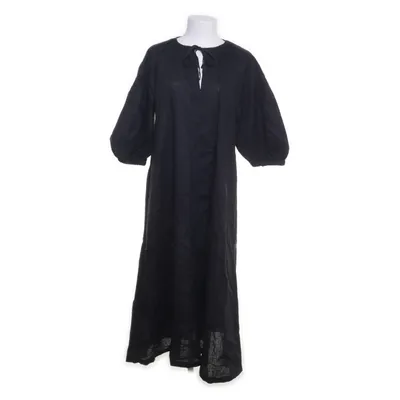 Kleid (Schwarz) von H&M Baumwolle, Leinen
