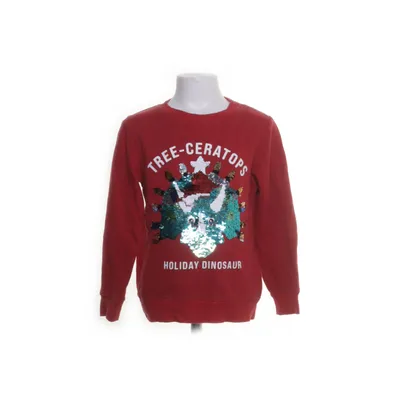 Collegetröja (Röd, Flerfärgad) från H&M Bomull, Polyester