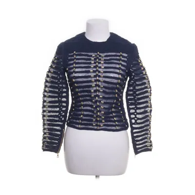 Top (Blauw, Goud) van Balmain x H&M Polyamide