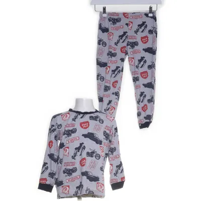 Pyjamas (Grå, Blå, Flerfärgad) från Lingon & Blåbär Bomull