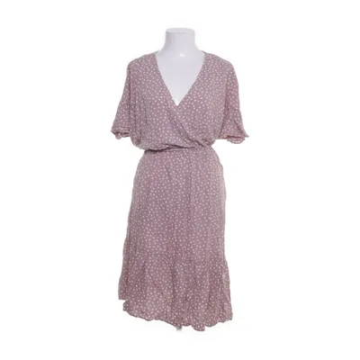 Kjole (Brun, Hvid) fra Happy Holly Viscose