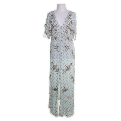 Maxi dress (Turquoise, Multicolored) from Sumitra Viscose