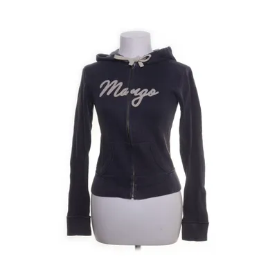 Sweat à capuche (Bleu) de Mango Casual Sportswear Coton
