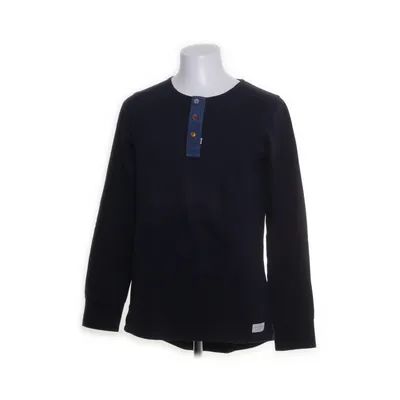 Henley shirt (Blauw) van Scotch & Soda Katoen