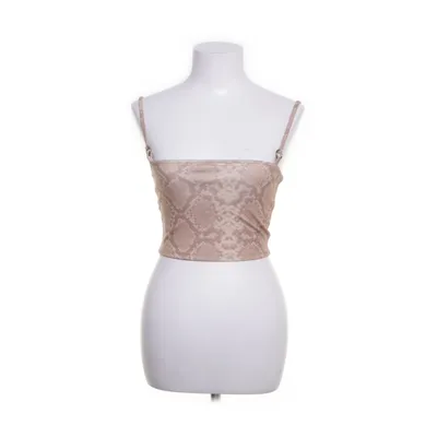 Crop top (Beige) från Anna Nooshin x NA-KD Polyester, Elastan
