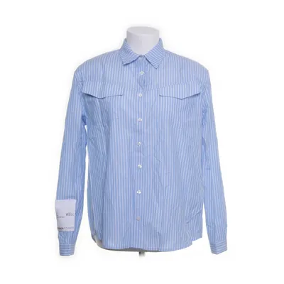 Shirt (Blue, White) from Trendyol Cotton, Polyester