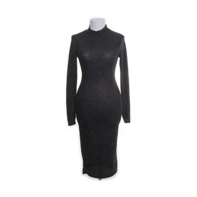 Långklänning (Svart, Silverfärgad) från Cherry Koko Elastan, Polyester