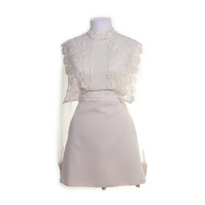 Cocktailjurk (Beige) van Self-Portrait Katoen, Polyamide, Polyester