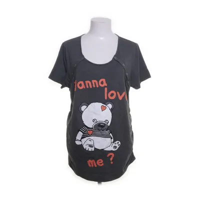 T-shirt (Grijs) van Bonprix Collection Katoen, Elastaan, Polyester
