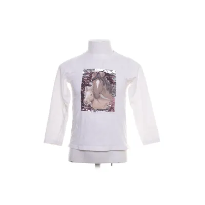 Long sleeve T-shirt (White, Multicolored) from Stop + Go Cotton, Elastane