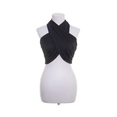 Tube top (Zwart) van Shein Elastaan, Polyester
