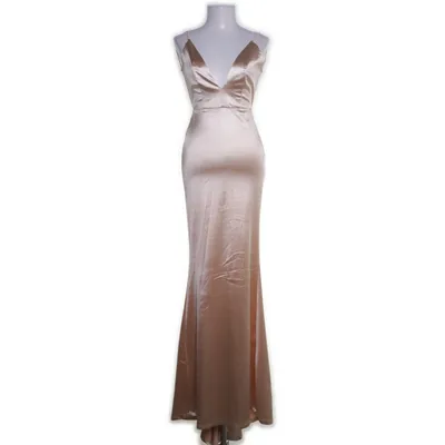 Aftonklänning (Beige) från Love & Lemonade Polyester