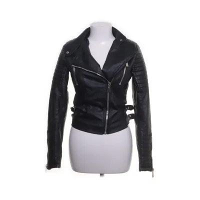 Bikerjakke (Sort) fra Voyelles Polyester