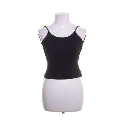 Crop top (Zwart) van Melville Elastaan, Nylon, Viscose