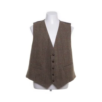Kostymväst (Brun, Grön) från Harris Tweed Ull, Polyester