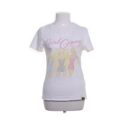 Top (White, Multicolored) from Queen Kerosin Cotton, Elastane
