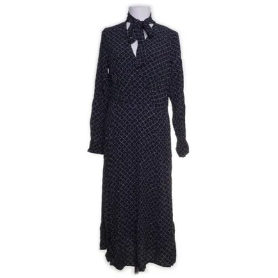 Dress (Black, White) from Yessica Premium Viscose