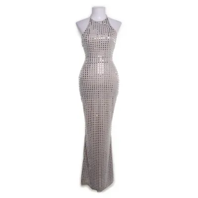 Aftonklänning (Svart, Silverfärgad) från Babyboo Bomull, Elastan, Polyester