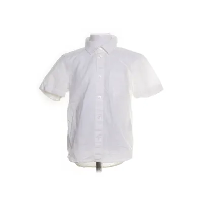 Chemise à manches courtes (Blanc) de Lindex Kids Coton, Lin
