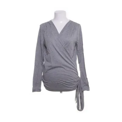 Wikkelblouse (Grijs) van Me&i Katoen, Modal