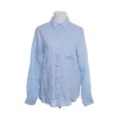 Shirt (Blue) from NA-KD Linen