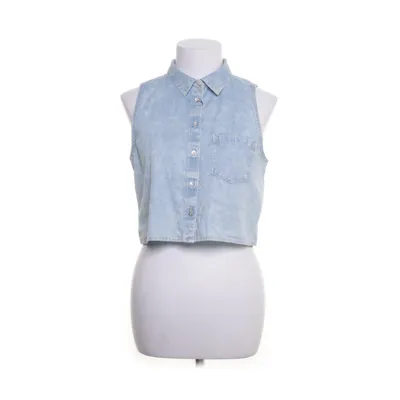 Crop Top (Blau) von &Denim by H&M Baumwolle