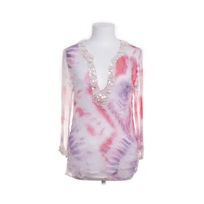 Blouse (White, Multicolored) from Amor & Psyche Viscose
