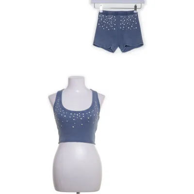 Ensemble (Bleu) de Zara Coton, Élasthane