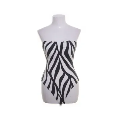 Maillot de bain une pièce (Noir, Blanc) de FC Élasthane, Polyamide