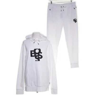 Mjukisset (Vit) från Boss Bomull, Polyester