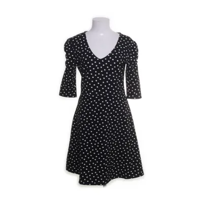 Klänning (Svart, Vit) från Springfield Elastan, Polyester