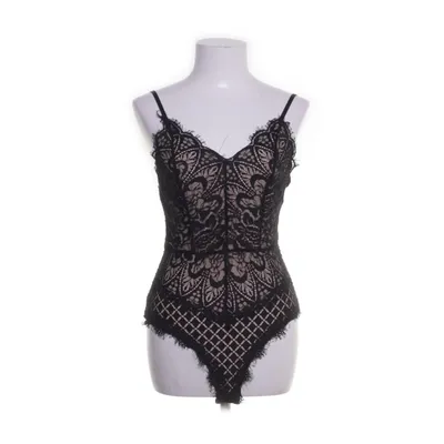 Romper (Zwart, Beige) van Boohoo Elastaan, Polyamide, Polyester
