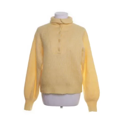 Coltrui (Geel) van La Maille Sézane Elastaan, Mohair, Polyamide, Wol