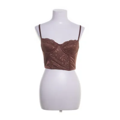 Corset (Brown) from Out from Under Elastane, Polyester