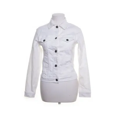 Jeansjacka (Vit) från Unique You Unique Denim Bomull, Elastan