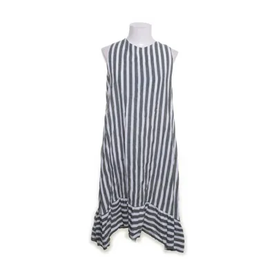 Dress (White, Gray) from Zeta Otto Viscose