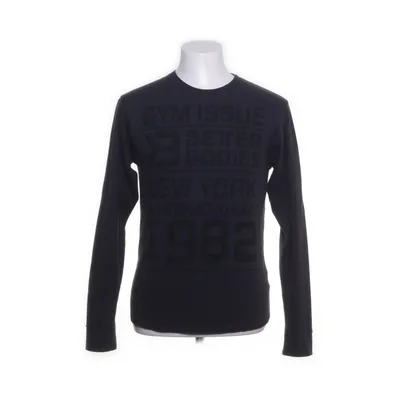 Langærmet t-shirt (Blå) fra Better Bodies Bomuld, Polyester